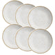Conjunto de 6 Pratos Raso de Cerâmica Coup Organic 29cm - Alleanza