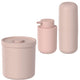 Conjunto Bold Completo para Banheiro com 3 Peças Rosa - Ou