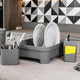 Conjunto de 4 Peças para Organização de Pia Trium Preto - Ou