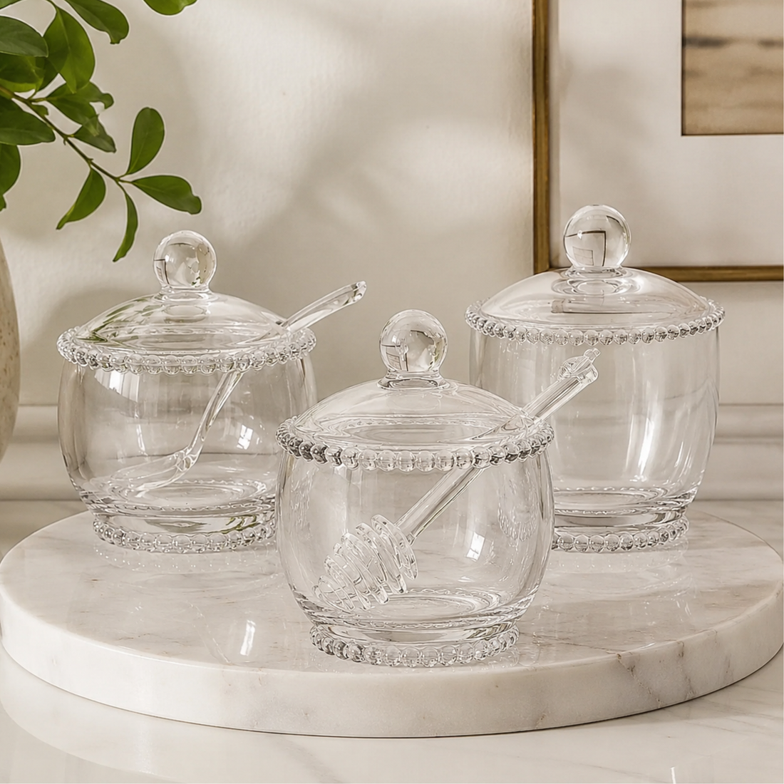 Conjunto de 3 Peças Pearl com Meleira - Wolff