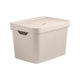 Caixa Organizadora Cube Bege 18L - Ou