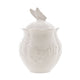 Açucareiro Butterfly Flower de Porcelana New Bone 370ml - Lyor