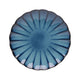 Prato de Sobremesa Scallop de Cerâmica Azul 21cm - Wolff