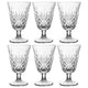 Conjunto de 6 Taças de Água de Vidro Dublin 250ml - Lyor