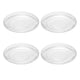 Conjunto de 4 Pratos de Sobremesa Pearl de Cristal 20cm - Wolff