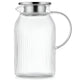Jarra Twinkle de Vidro Borossilicato Canelado com Tampa em Aço Inox 1,5L - Fracalanza