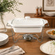 Rechaud Eleonora de Porcelana com Queimador 2,2L - Fracalanza
