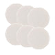 Conjunto de 6 Pratos Sobremesa de Porcelana New Bone Butterfly Flower 19cm - Lyor