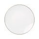 Prato Sobremesa de Porcelana Legacy Gold 19cm - L'Hermitage