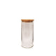 Pote Vidro Com Tampa Hermética De Bambu Eco 1L - Yoi