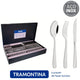 Faqueiro Pacific com 72 Peças em Aço Inox com Facas para Churrasco - Tramontina