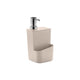 Dispenser para Detergente e Esponja Trium Bege 650ml - Ou