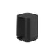 Lixeira de Pedal Aura Preta 6L - Ou