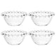Conjunto de 4 Bowls Pearl de Cristal 70ml - Wolff