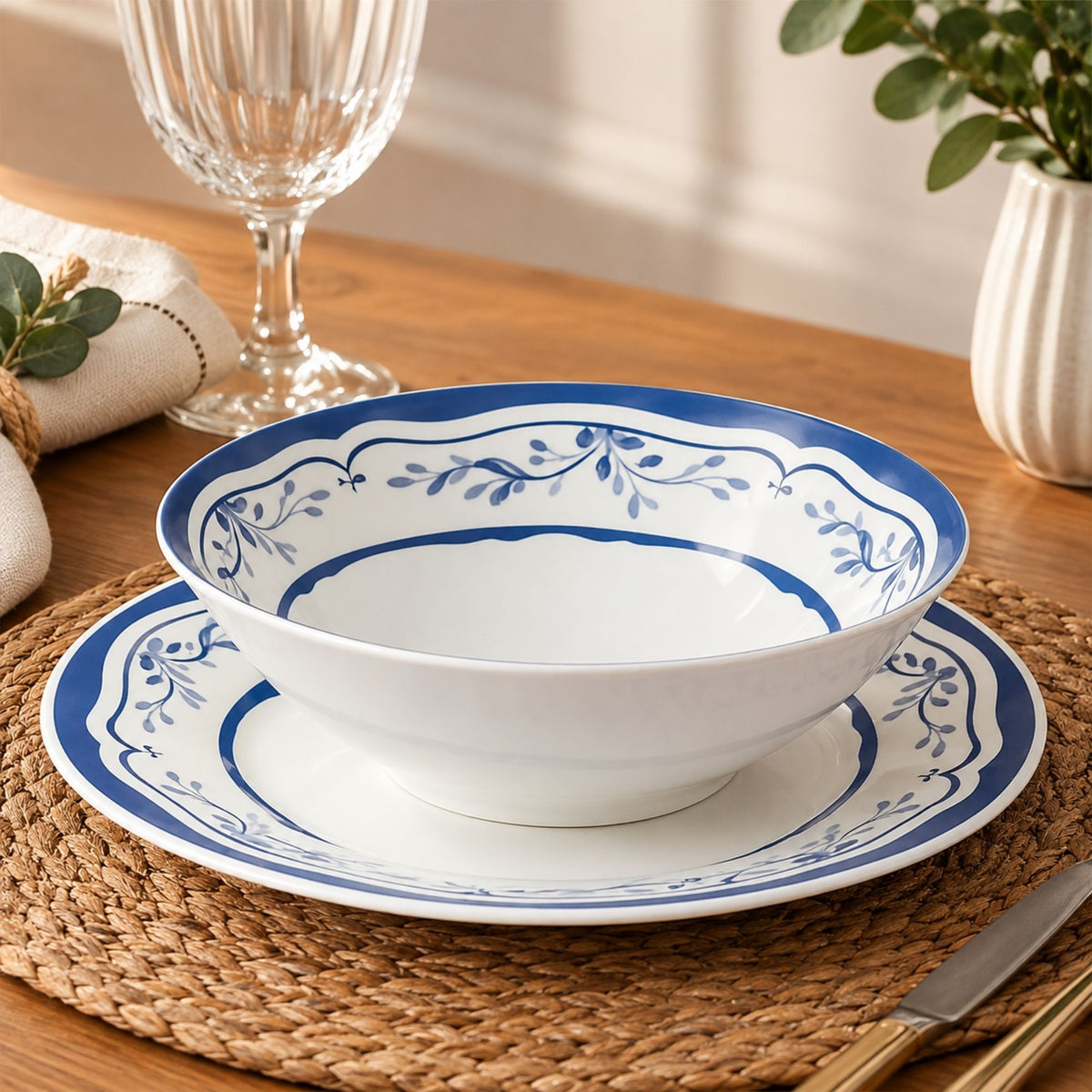 Conjunto de 6 Bowls Valência de Cerâmica 300ml - Alleanza