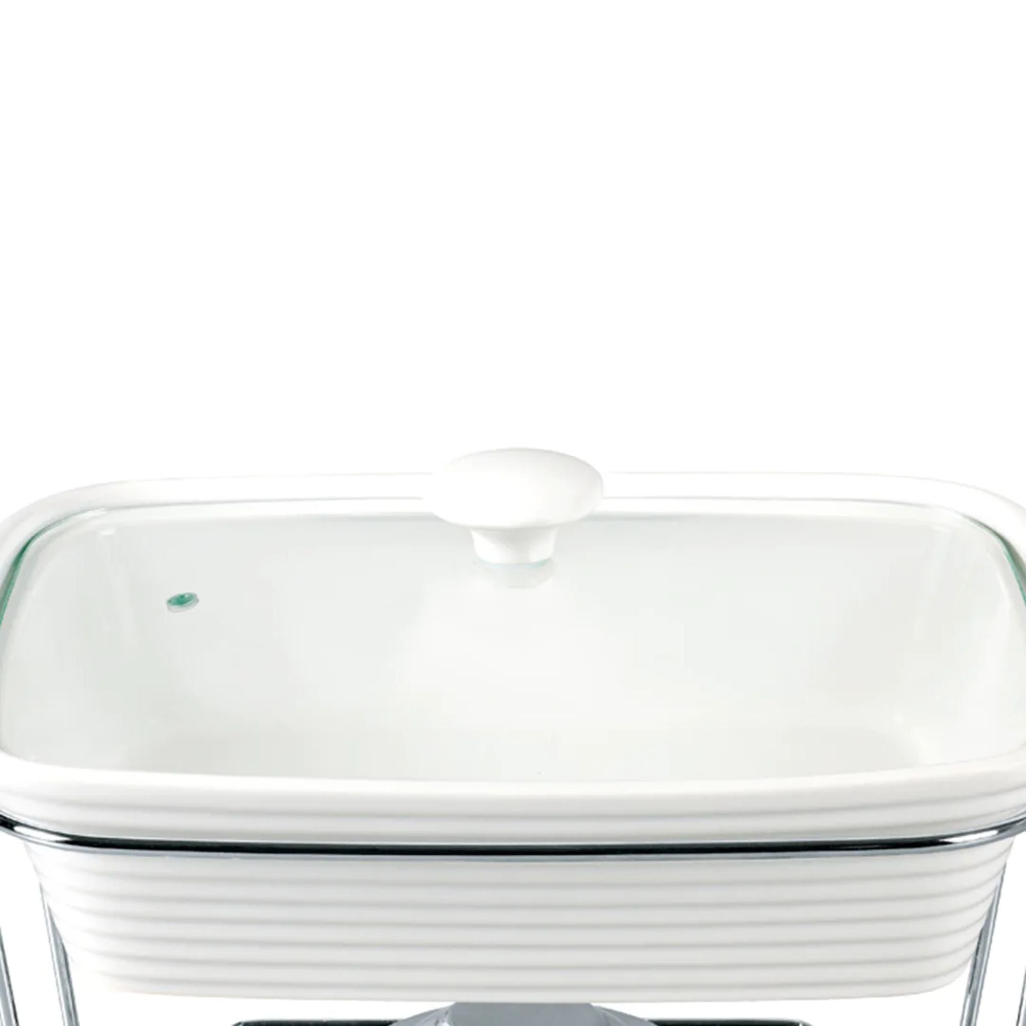 Rechaud Eleonora de Porcelana com Queimador 2,2L - Fracalanza
