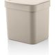 Lixeira para Pia de Cozinha Trium Bege 2,5L - Ou