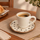 Conjunto 6 Xícaras de Café Strip de Cerâmica 90ml - Scalla