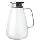 Jarra Twinkle de Vidro Borossilicato com Tampa em Aço Inox 2,2L - Fracalanza