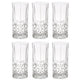 Conjunto de 6 Copos Altos de Vidro Stella 360ml - Wolff