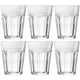 Conjunto de 6 Copos Belle Époque de Vidro 275ml - Lyor