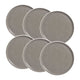 Conjunto de 6 Pratos Raso Stoneware Bio Bruma 27,5cm - Porto Brasil