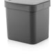 Lixeira para Pia de Cozinha Trium Cinza 4,7L - OU
