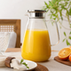 Jarra Twinkle de Vidro Borossilicato com Tampa em Aço Inox 2,2L - Fracalanza