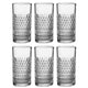 Jogo de 6 copos altos Esplanada em cristal ecologico 390ml - L'Hermitage