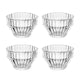 Conjunto de 4 Bowls de Cristal Imperatriz 330ml - Wolff