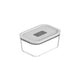 Pote Hermético de Vidro Borossilicato Fresh Lock Branco 725ml - Ou
