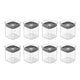 Conjunto de 8 Potes Herméticos Block Natural 150ml - Ou