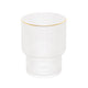Copo Baixo 2pç Cristal 200ml c/ Borda Dourada Lines - Wolff