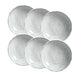 Conjunto de 6 Pratos Fundo Stoneware Bio Echo 22,5cm - Porto Brasil