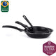 Jogo de 2 Frigideiras Antiaderente de Alumínio e Espátula Essencial 16cm e 20cm - Multiflon