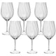 Conjunto de 6 Taças Crex Optic de Vinho de Cristal Ecológico 600ml - Bohemia